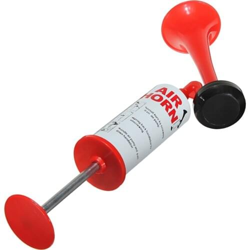 Hand Held Air Horn Pump Trumpet Loud Noise Maker Sports Boating Warning