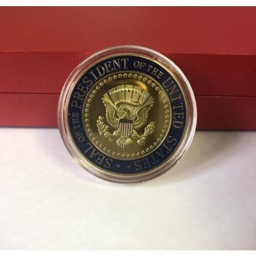 Keep America Great 2020 Donald Trump Commemorative Coin American President Gold Coins Silver Badge Metal Craft Collection#86539
