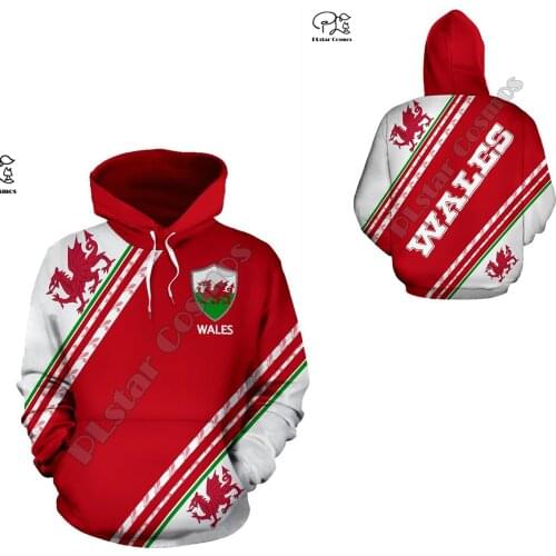 Tessffel Country Emblem Flag Wales Cymru Dragon Tattoo Art NewFashion Tracksuit 3DPrint Men/Women Harajuku Streetwear Hoodies 18