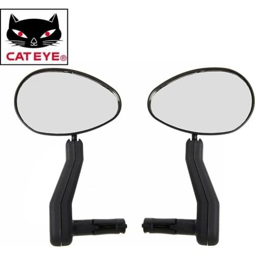 CATEYE Bike Mirrors Adjustable Bicycle Rear View Mirror MTB Mountain Bicycle Handlebar Mirror Cycling Mirror Bike Accessories