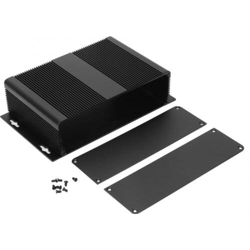 Waterproof Junction Box Aluminum PCB Project Instrument Case DIY Electronic Enclosure Printed Circuit Board Housing 54*204*120mm