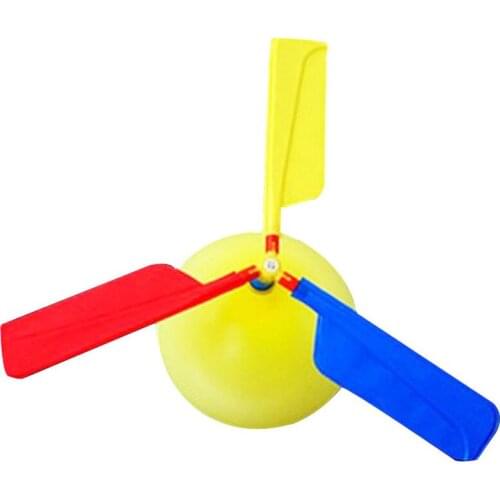 10pcs/lot Latex Aircraft Helicopter Balloon Toys For Birthday Party Kid Party Children Inflatable Toys Flying Ballons