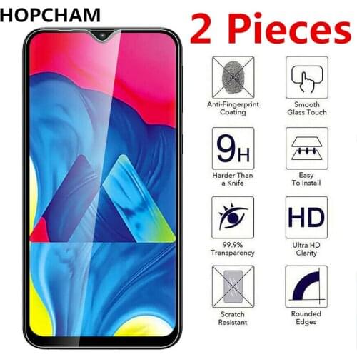 2pcs tempered glass For samsung galaxy a10 protective glass on the sumsung samsun a 10 10a a105 a105F sm-105F screen protector