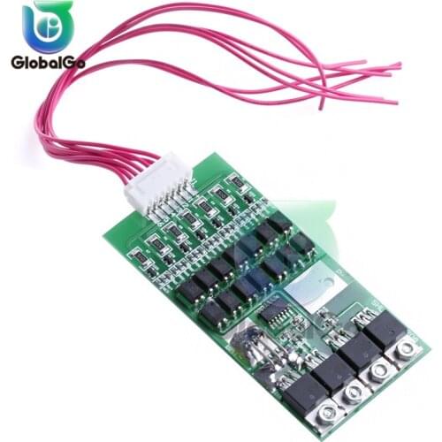 7S Li-ion Lithium 18650 Battery Protection Board 24V 20A Battery Balancer With Matching Cable Automatic Protection Function