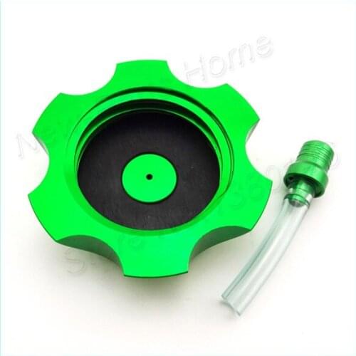 Green Aluminum Petrol Gas Fuel Tank Cap Cover For Chinese 50cc 120cc 110cc 150cc 160cc Pit Dirt Bikes Motocross Motorcycle