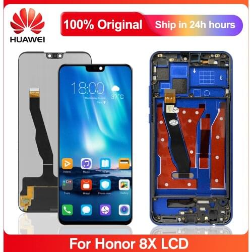 Original 6.5" Screen For Huawei Honor 8X LCD Display Touch Screen Digitizer Assembly Part For Honor8X JSN-L21 L42