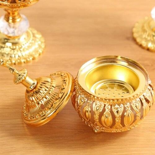 1pc Delicate Middle East European Style Incense Burner For Home Decoration Home Decorative Ornament