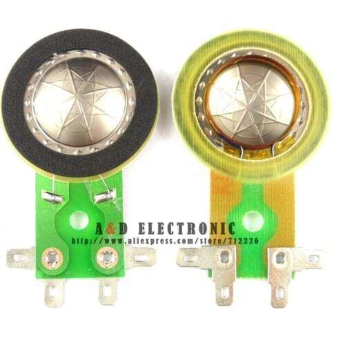 10pcs 25.5 mm Titanium Membrane TREBLE film coil Speaker voice coil 8 ohm