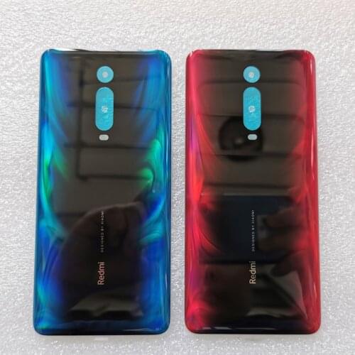 100% Original 3D Glass For Xiaomi Redmi K20 / K20 Pro / mi 9T Spare Parts Battery Back Cover housing case battery Door white