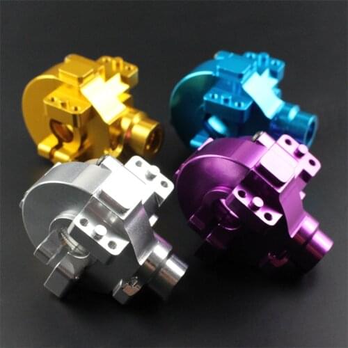 102075 HSP Upgrade Spare Parts For 1/10 R/C Model Car Purple Aluminum Gear Box with Screw 102075
