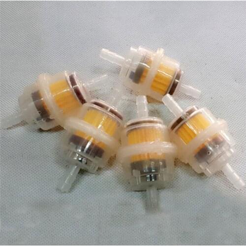 5PCS Motorcycle Accessories Motorcycle Oil Cup Ethanol Gasoline Filter Cup Filter Filter Element Transparent Magnetized Oil Cup