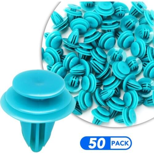 50Pcs Auto fastener Vehicle Car Bumper Clips for Mazda 2 3 5 Premacy Miata 6 8 RX8 MX5 M8 CX-7 CX-9 Verisa MPV