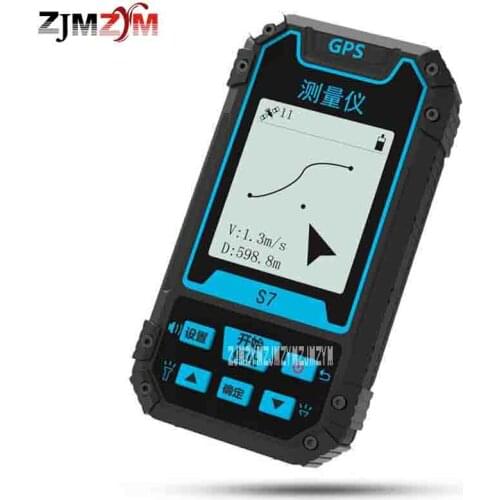 S7 Altitude Measuring Range Finder Outdoor Handheld GPS Locator Altitude Coordinate Area Distance Measuring Instrument Hot Sale