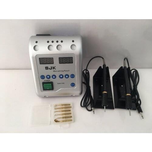 Jewellery making Electric Wax Welder Solder With Double Pen Jewelry Wax Engraving Fixing Tool Temperature Adjustable