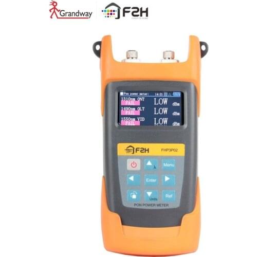 [ Grandway Original ] F2H FHP3P02 EPON GPON xPON Optical Power Meter OPM FTTx OLT-ONU 1310/1490/1550nm