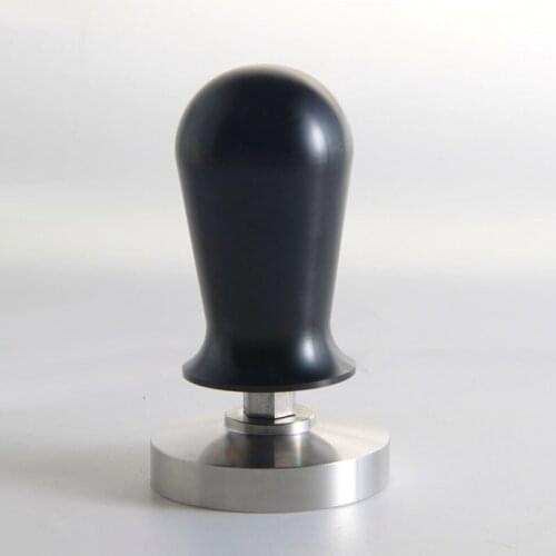 Calibrated Coffee Tamper Flat Base 304 Stainless Steel Professional Barista Espresso Coffee Tamper Machine Tools 51/53/58mm