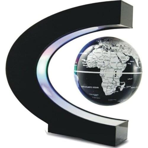 Magnetic Levitation Globe Floating World Map Ball Lamp Cool Office Home Decoration Terrestrial Globe Lamp