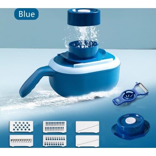 Multifunctional Vegetable Cutter Shredders Slicers Potato Peeler Carrot Grater Kitchen Accessories Drain Basket Vegetable Slicer