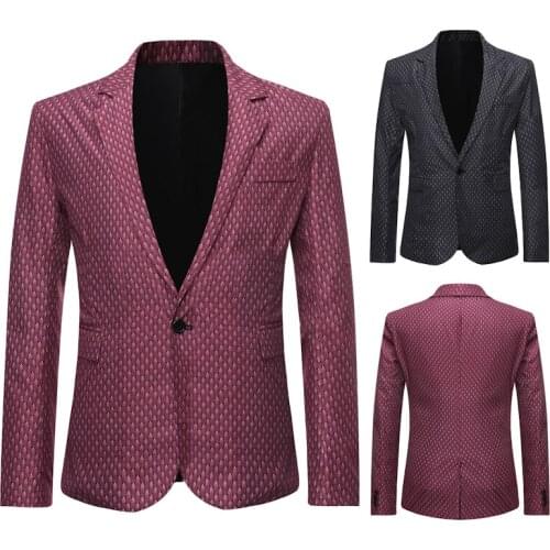 Smart Casual Men Tuxedos Classic Latest Spring New Design Daily One Button Blazer Party Prom Club Wear Jacket Coat 1 Piece