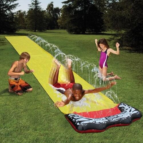 New Kid Waterslide Summer Water Toys Outdoor Grass Water Spray Slip Sheets Family Surfboard Garden Toys Pool for Babys Swinming