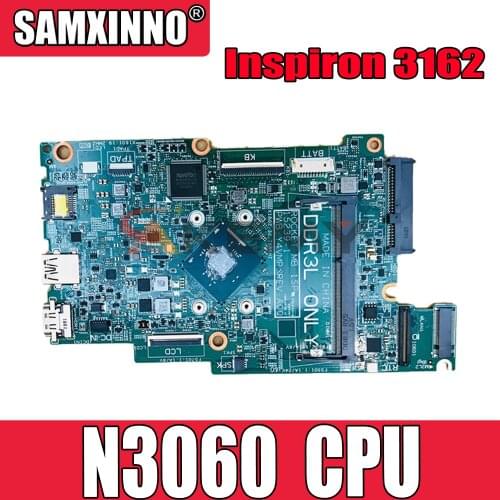 Original Laptop motherboard For DELL Inspiron 3162 Core Celeron N3060 Mainboard CN-0P75YT 0P75YT 15239-1 SR2KN