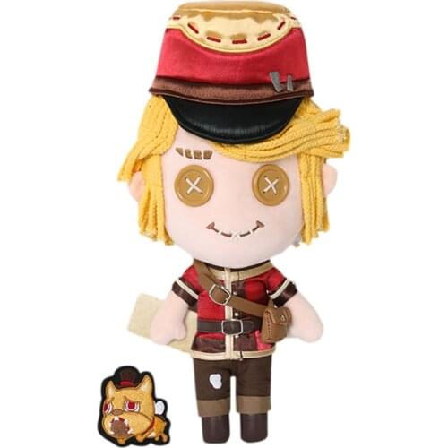 Game Identity V Victor Grantz Cosplay Plush Doll Toy Change Suit Dress Up Clothing Cute Plushie Xmas Gifts