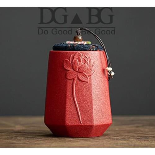 Funeral Urns for Human Ashes Keepsake Urn Ceramic Dog Cat Pet Memorial Settlements Coffin Urn for Ashes for Human