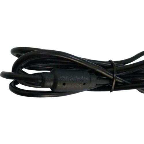 50 pcs a lot 1.8M black usb Charging Data Cable With magnetic ring usb micro line For PS4 Controller for PS4 host and handle