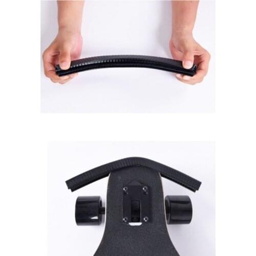 2pcs/set Skateboard Deck Guards Protector Universal Double Rocker Board Longboard Edge Nose Tail Bump Protection Bumper Cover