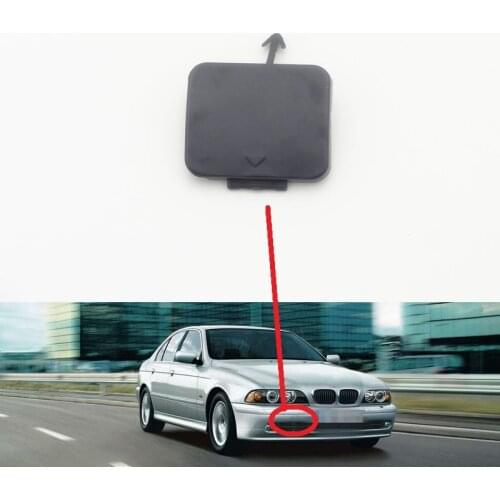 1 PC Front bumper towing tow hook cover trailer eye cap for BMW 5 Series E39 old model 2001-2003