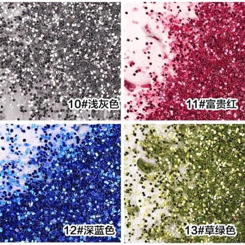 11 Colour DIY Nail Art pearl glitter powder dust phosphor special laser for women 5g
