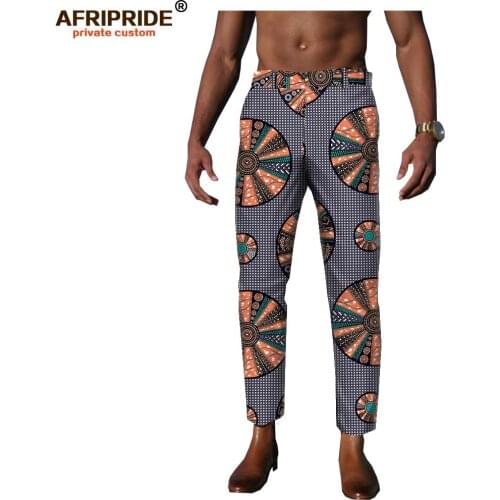 AFRIPRIDE Men's Trousers With Pockets