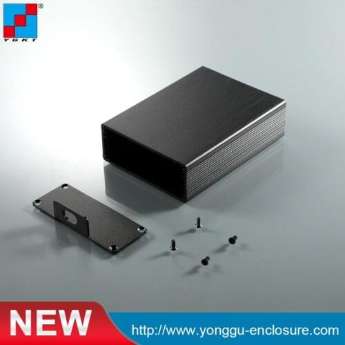 Aluminum box electronic cables anodizing enclosure 74*29mm aluminium profiles box support customized