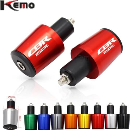 For Honda CBR250R CBR 250R CBR250 R Motorcycle 7/8''22mm CNC Aluminum Handlebar Grips Handle Bar Cap End Plugs