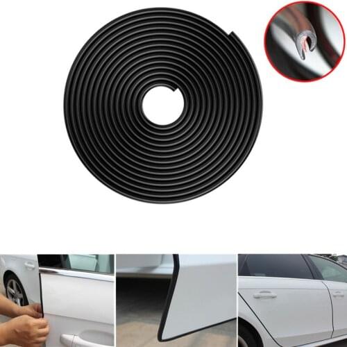 Car Styling Door Edge Scratch Crash Strip Protection For BMW E46 E52 E53 E60 E90 F01 F20 F10 F30 F15 X1 decoration accessories