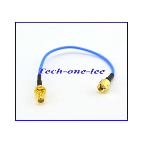 Free shipping (10 pieces\lot) 15CM RG316 Extension Cable Straight SMA male Plug to SMA female jack pigtail cable