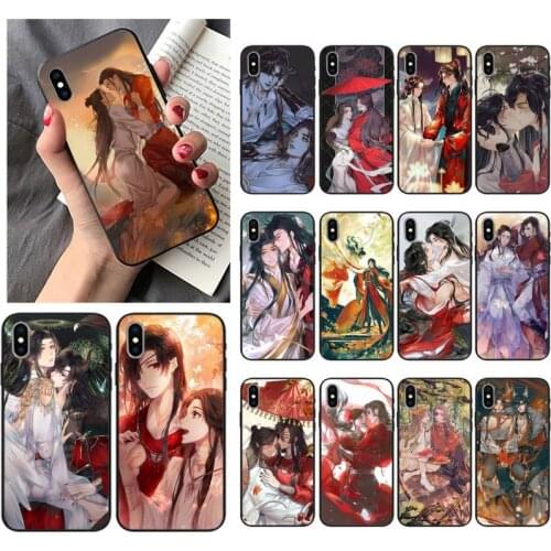 PXCHENG Tian Guan Ci Fu Anime Phone Case For iPhone 12 Mini 11 Pro XS Max X XR 7 8 Plus