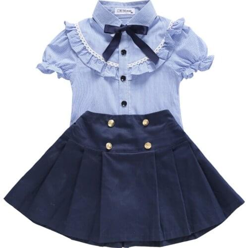 Childrens School suits for girls and Boys Summer Japanese Korea Schools Outfit Cosplay Clothes School girl Costume