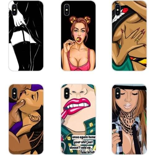 Hot flirt sexy girl For Samsung Galaxy J1 J2 J3 J4 J5 J6 J7 J8 Plus 2018 Prime 2015 2016 2017 Accessories Phone Cases Covers