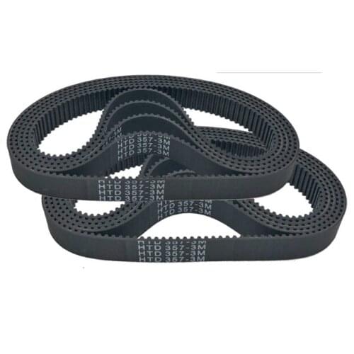 HTD348-3M HTD351-3M HTD354-3M HTD357-3M Rubber timing belt 1pc