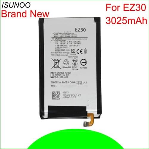 ISUNOO 5pcs/lot 3025mAh EZ30 battery for Motorola Nexus 6 Google XT1115 XT1110 nexus6 battery