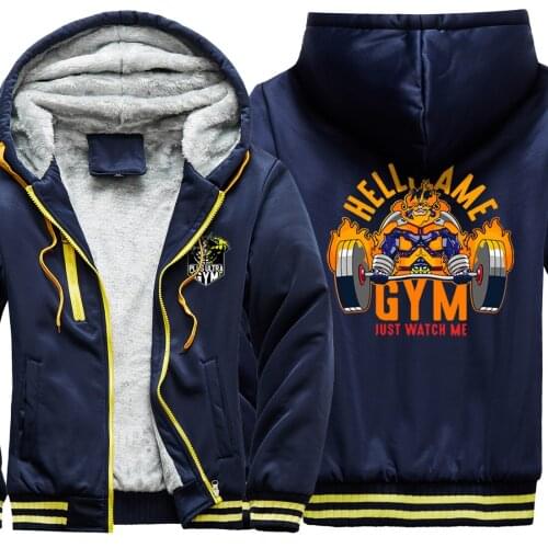 My Hero Academia Keep Warm Camouflage Mens Raglan Thicken Jackets Hooded Fashion Casual Tracksuits Hipster 2020 sudadera hombre