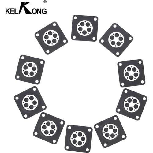 KELKONG 10pcs/lot Carburetor Carb Metering Diaphragms 615-096 For Zama C1Q Carburetors Replaces A015053 Garden Tool Parts