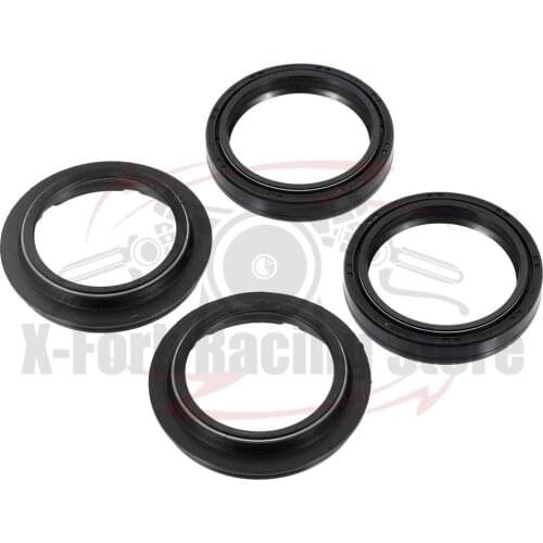 Motorcycle Kit 2PCS Fork Oil Seals & 2PCS Dust Seals For Yamaha XP530 T-MAX530 2013-2014