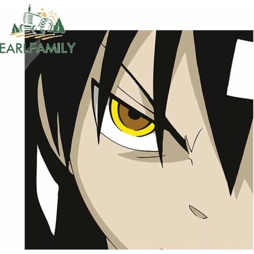 EARLFAMILY 13cm x 12.5cm for Soul Eater Decal Personality Motorcycle Anime Car Stickers Refrigerator Cartoon VAN Vinyl Car Wrap