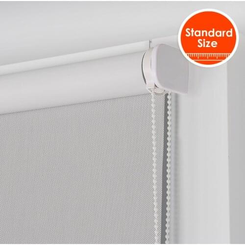 Sunscreen Blackout fabric Roller Blinds Fire Retardant with 38mm alum tube for big windows with stronger system Standard Size