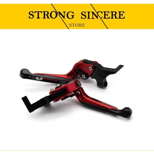 VFR750) logo Motorcycle For Honda VFR750 VFR 750 1991-1997 Folding Extendable Adjustable Brake Clutch Levers