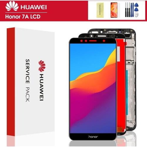 5.45'' For Huawei Honor 7A LCD Display Touch Screen Digitizer 7S DUA-L22 L02 L22 LX2 For Huawei Honor 7A LCD Screen With Frame