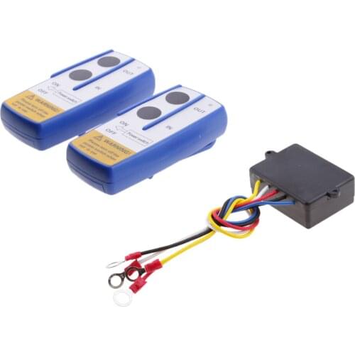 50ft Wireless Winch Remote Control Kit for Jeep ATV SUV UTV Switch Handset