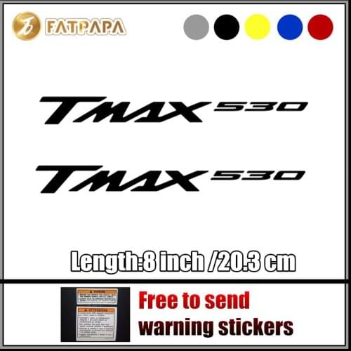 Motorcycle bike Fuel tank Wheels Fairing notebook Luggage helmet MOTO Sticker decals For YAMAHA TMAX 530 TMAX530